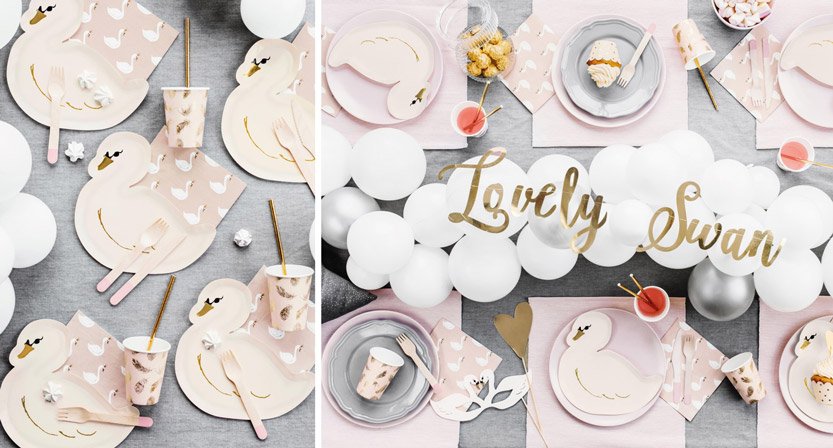 Joutsen lasten synttäriteema