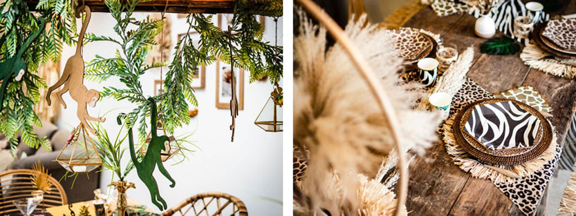 Safari Viidakko juhlateema