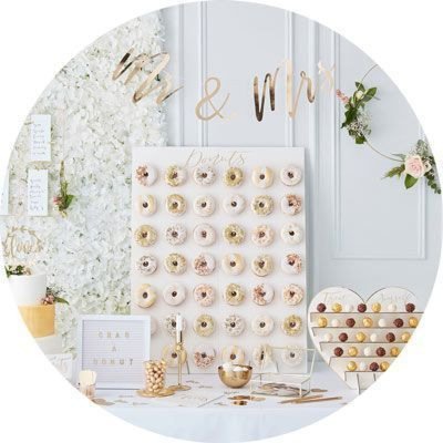 Gold & White Wedding