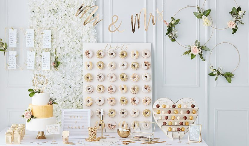 Gold & White Wedding