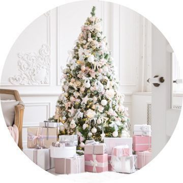 Pink Christmas tema