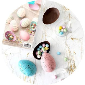 Hemgjorda chokladägg