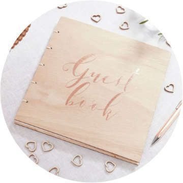 Gästböcker, album, kort