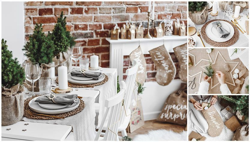 Natural Christmas tema