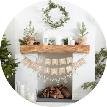Natural Christmas tema