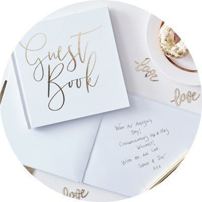 Gästböcker, album, kort