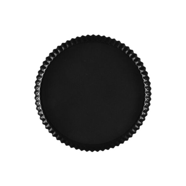 Pajform - Löstagbar botten, Rund, Svart, 26cm