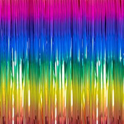 Backdrop - Regnbåge, 100x200cm