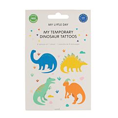 Tatueringar - Dinosaurier, 8-pack