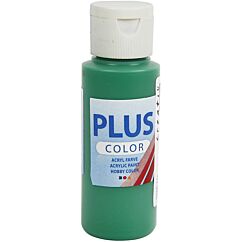 Plus Color Askartelumaali, Akryylimaali, Vihreä. 60ml