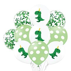 Ballonger - Dinosaurier, 30cm, 10-pack