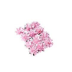 Dekorationsblommor Dahlia - Rosa, 3,5cm, 12-pack