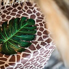 Kirahvikuviollinen kaitaliina, 3 m.