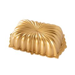 Nordic Ware Bakform - Classic Fluted Loaf Pan, Guld, 1,4 L