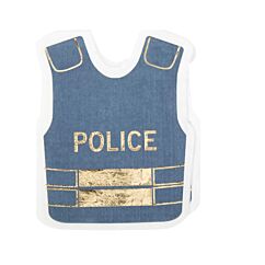 Servetter - Polisväst, 16-pack
