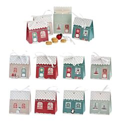 Adventskalender - Vinterhus, 24-pack