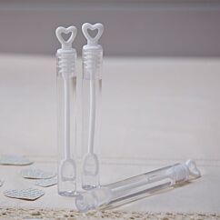 Saippuakuplat sydänkorkilla, sisätävät valmiiksi saippuakuplanesteen, 24 kpl.