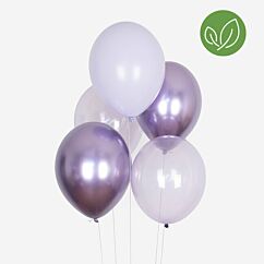 Ilmapallot - violetti sekoitus, 10kpl