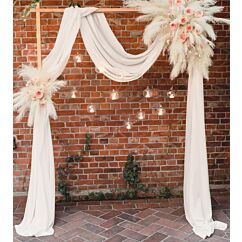 Fondtyg - Vitt 1,4x10m