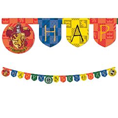 Harry Potter Hogwarts banner - Happy Birthday, 2M