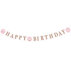 Prinsessa banneri, Happy Birthday.