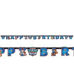 Ryhmä Hau -aiheinen banneri, Happy Birthday, 2,4m