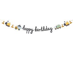 Girlang - Arbetsmaskiner, Happy Birthday, 2m