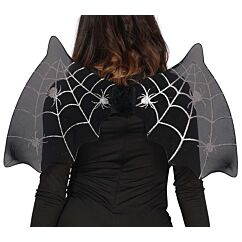 Fladdermusvingar - Svart, 60x35cm