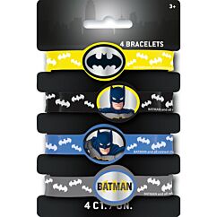 Kompisarmband - Batman, 4-pack