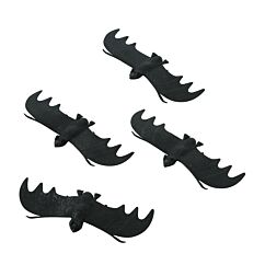 Halloween dekoration - Fladdermus, 4-pack