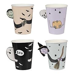 Pappersmuggar - Cute Halloween, 8-pack