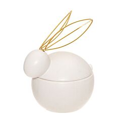 Burk med lock - Kanin, 13cm