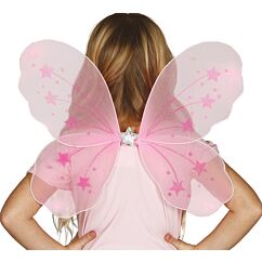 Fjärilsvingar - Rosa, 40x34cm