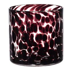 Ljuslykta  Plommon, 10 cm.