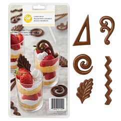 Chokladform - Dekorativa dekorationer