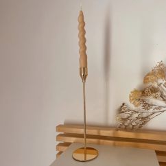 Spiralljus - Cappuccino, 18cm