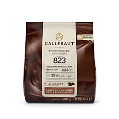 Callebaut 823 Milk Callets - suklaanapit, 400g