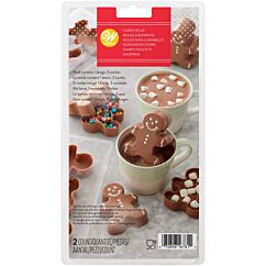 Chokladform - Chokladbomb, Pepparkaksgubbar