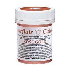 Chokladfärg Sugarflair Chocolate Paint - Roséguld, 35g