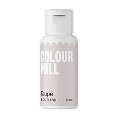 Oljebaserad livsmedelsfärg, 20 ml - Taupe