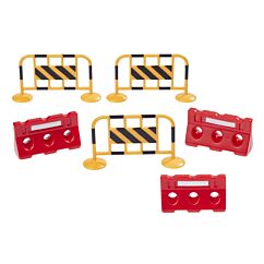 Miniatyr - Byggarbete-stängselset