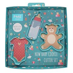 Utstickare - New Baby, 3-pack