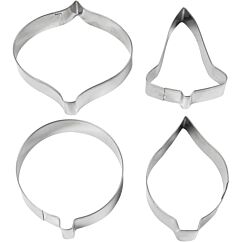 Utstickare - Jul, 8cm, 4-pack