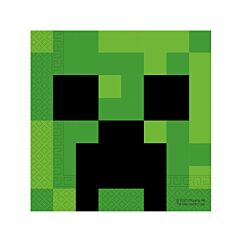 Servetter - Minecraft Creeper, 20-pack