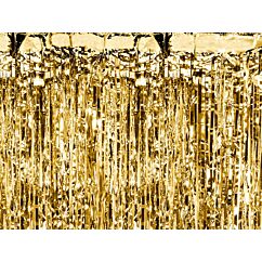 Backdrop - Guld, 90 x 250 cm