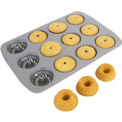 Non-stick leivontapelti, Minikakku, 12 leivosta