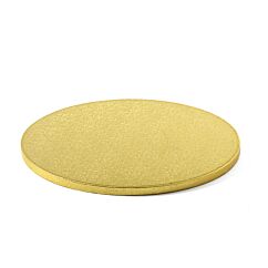 Kultainen kakkualusta. Valitse sopiva koko, 20, 25 tai 30 cm.