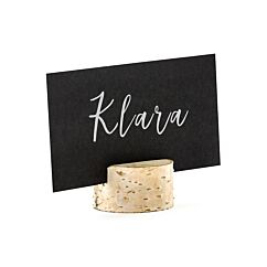 Hienot puiset pidikkeet paikkakorteille tai pöytänumeroille!