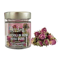 Ätbara torkade blommor - Rosenknoppar