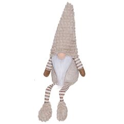 Tomte, långa ben - Beige, 40cm